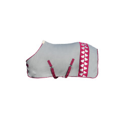 Manta secante Sweet Valentine HKM Rosa / plateado Manta secante Sweet Valentine HKM Rosa / plateado