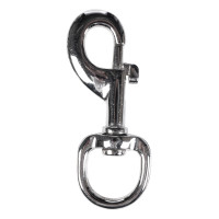 Mosquetón para ramales HKM Plateado Gris Mosquetón para ramales HKM Plateado Gris
