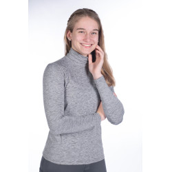 Camiseta de manga larga con cuello alto Ruby HKM Gris