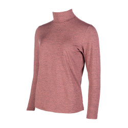 Camiseta de manga larga con cuello alto Ruby HKM Oxido Marrón