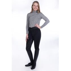 Camiseta de manga larga con cuello alto Ruby HKM Gris