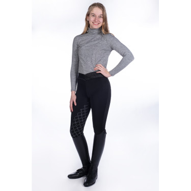 Camiseta de manga larga con cuello alto Ruby HKM Gris