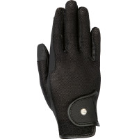 Guantes de verano estilo HKM Negro