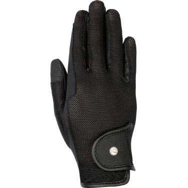 Guantes de verano estilo HKM Negro Guantes de verano estilo HKM Negro