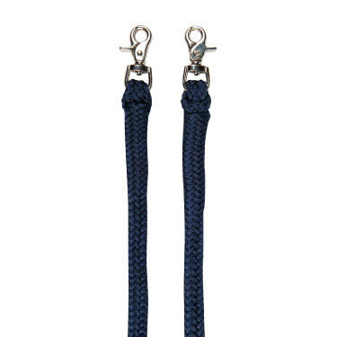 Cabezada etológica con riendas/cabestros HKM Azul oscuro