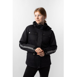 Chaqueta Winter Rider Horze Negro