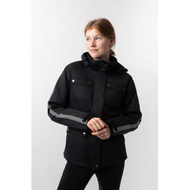 Chaqueta Winter Rider Horze Negro Chaqueta Winter Rider Horze Negro