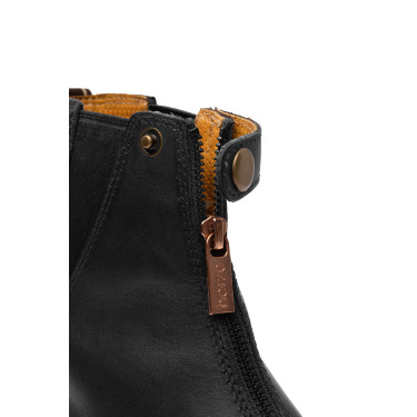 Botas Jodphur de cuero rosa Horze con cremallera frontal Botas Jodphur de cuero rosa Horze con cremallera frontal
