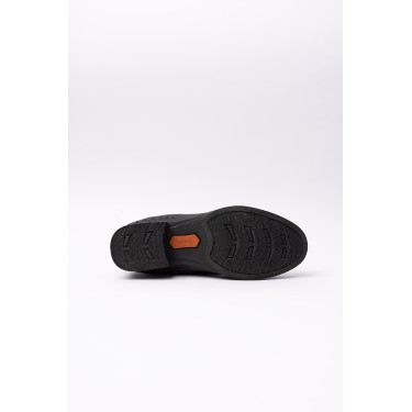 Botas Jodphur de cuero rosa Horze con cremallera frontal Marrón oscuro Marr&amp;oacute;n