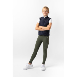 Chaleco Acolchado Clásico para Niños Horze Peacoat azul oscuro Chaleco Acolchado Clásico para Niños Horze Peacoat azul oscuro