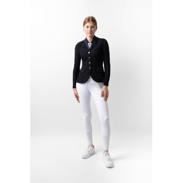 Chaqueta de concurso de malla para mujer B Vertigo Gabrielle Azul marino oscuro
