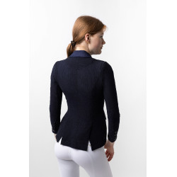 Chaqueta de concurso de malla para mujer B Vertigo Gabrielle Azul marino oscuro