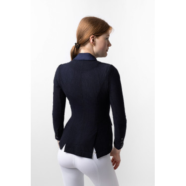 Chaqueta de concurso de malla para mujer B Vertigo Gabrielle Azul marino oscuro