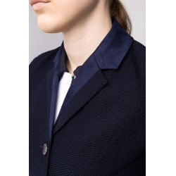 Chaqueta de concurso de malla para mujer B Vertigo Gabrielle Azul marino oscuro