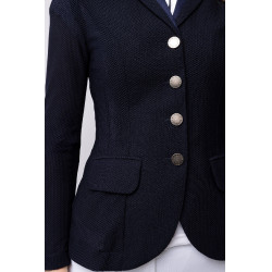 Chaqueta de concurso de malla para mujer B Vertigo Gabrielle Azul marino oscuro