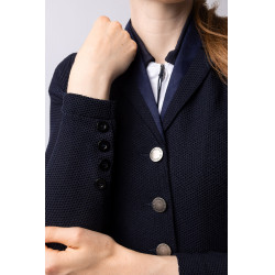 Chaqueta de concurso de malla para mujer B Vertigo Gabrielle Azul marino oscuro