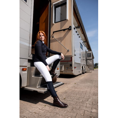 Chaqueta de concurso de malla para mujer B Vertigo Gabrielle Azul marino oscuro