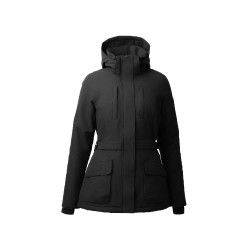 Winterjas Horze dames Jadine Negro