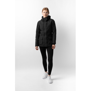 Winterjas Horze dames Jadine Negro