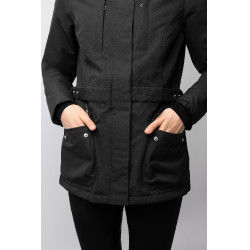 Winterjas Horze dames Jadine Negro