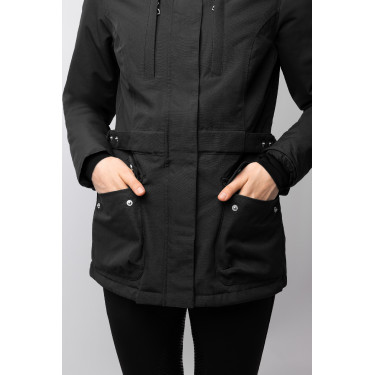 Winterjas Horze dames Jadine Negro