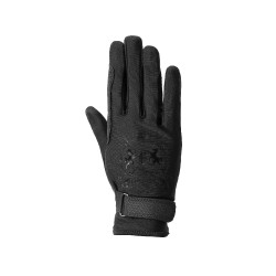 Gants d'équitation B Vertigo Laia femme avec logo imprimé Negro