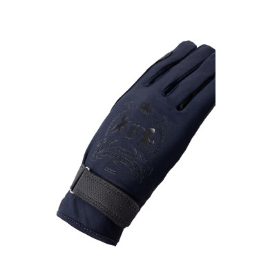 Gants d'équitation B Vertigo Laia femme avec logo imprimé Azul marino oscuro Gants d'équitation B Vertigo Laia femme avec logo imprimé Azul marino oscuro