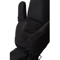 Manoplas de 3 dedos reflectantes Horze Plata reflectante oscura