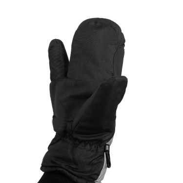 Manoplas de 3 dedos reflectantes Horze Plata reflectante