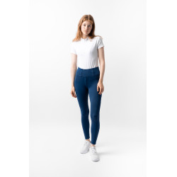Legging térmico híbrido Horze Anya full grip Azul marino profundo Legging térmico híbrido Horze Anya full grip Azul marino profundo