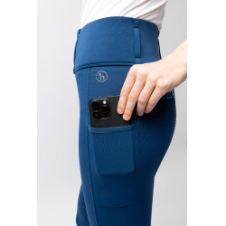 Legging térmico híbrido Horze Anya full grip Azul marino profundo Legging térmico híbrido Horze Anya full grip Azul marino profundo
