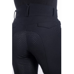 Pantalón calefactable para mujer HKM Keep Warm sin batería Negro