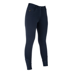 Pantalón HKM calefactable Comfort Style 1/1 con silicona sin batería para mujer