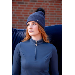 Camisa de entrenamiento Horze Eloise Índigo vintage Azul marino