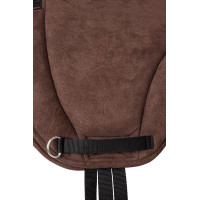 Alfombra de montar a pelo sintética Horze Castaño Marrón