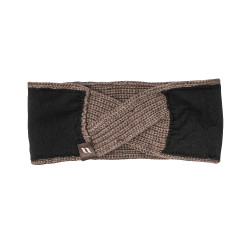 Banda Back on Track Nora de lana trenzada Castaño Marrón