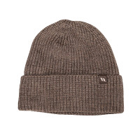 Gorro Back on Track Ava de lana con vuelta Castaño Marrón