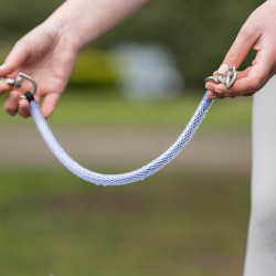 Cuerda de cola Back on Track Quick-Clean Claro / gris