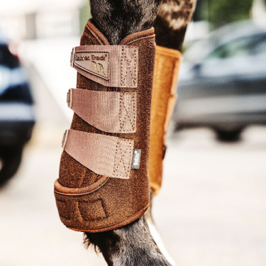 Polainas de Trabajo Airflow Back on Track Castaño Marrón