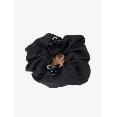 Chouchou LeMieux con Red para el Cabello de Cristal Negro / rubio