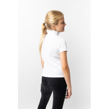 Camisa de Manga Corta con Volantes deConcurso para Niños Christel Horze Camisa de Manga Corta con Volantes deConcurso para Niños Christel Horze