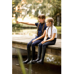 Camisa de Manga Corta con Volantes deConcurso para Niños Christel Horze Blanco Camisa de Manga Corta con Volantes deConcurso para Niños Christel Horze Blanco