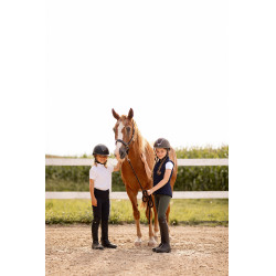 Camisa de Manga Corta con Volantes deConcurso para Niños Christel Horze Blanco Camisa de Manga Corta con Volantes deConcurso para Niños Christel Horze Blanco