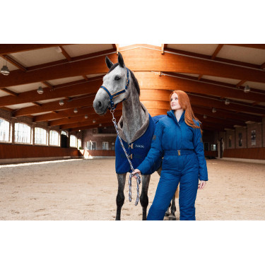 Manta polar secante Delémont Horze Azul ártico