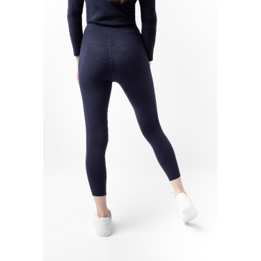 Leggings térmicos Horze Tess Azul polar Azul marino