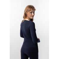 Camiseta interior térmica Horze Tess Azul polar Azul marino