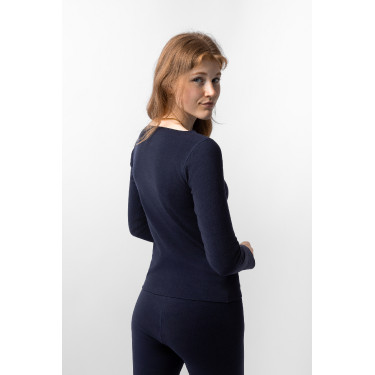 Camiseta interior térmica Horze Tess Azul polar Camiseta interior térmica Horze Tess Azul polar