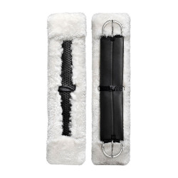 Funda de cincha western de gel con borreguillo clásico sintético Acavallo