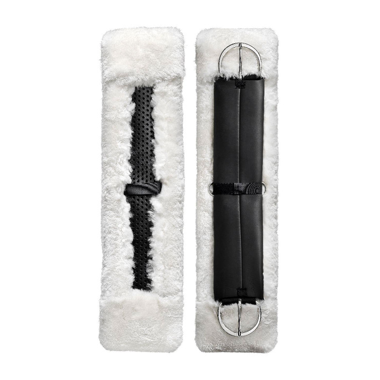 Funda de cincha western de gel con borreguillo clásico sintético Acavallo Funda de cincha western de gel con borreguillo clásico sintético Acavallo