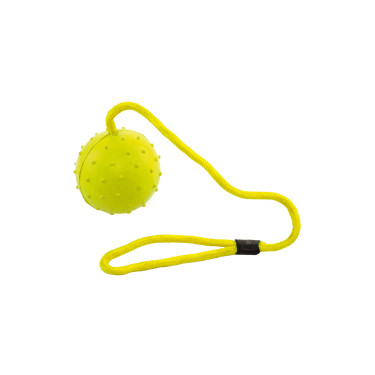 Pelota de goma con cuerda de 6,5 cm Umbria Equitazione Pelota de goma con cuerda de 6,5 cm Umbria Equitazione